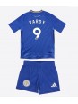 Leicester City Jamie Vardy #9 Domácí dres pro děti 2024-25 Krátký Rukáv (+ trenýrky)